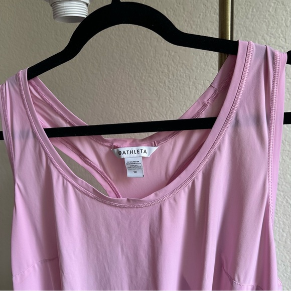 Athleta Pink Razorback Tank Top - Picture 4 of 7